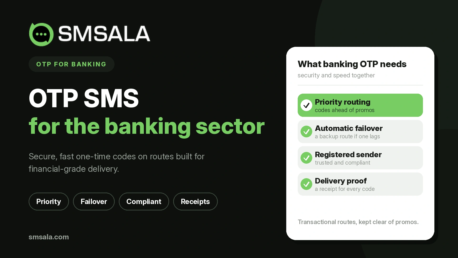 OTP SMS for the Banking Sector: How Banks Authenticate Securely