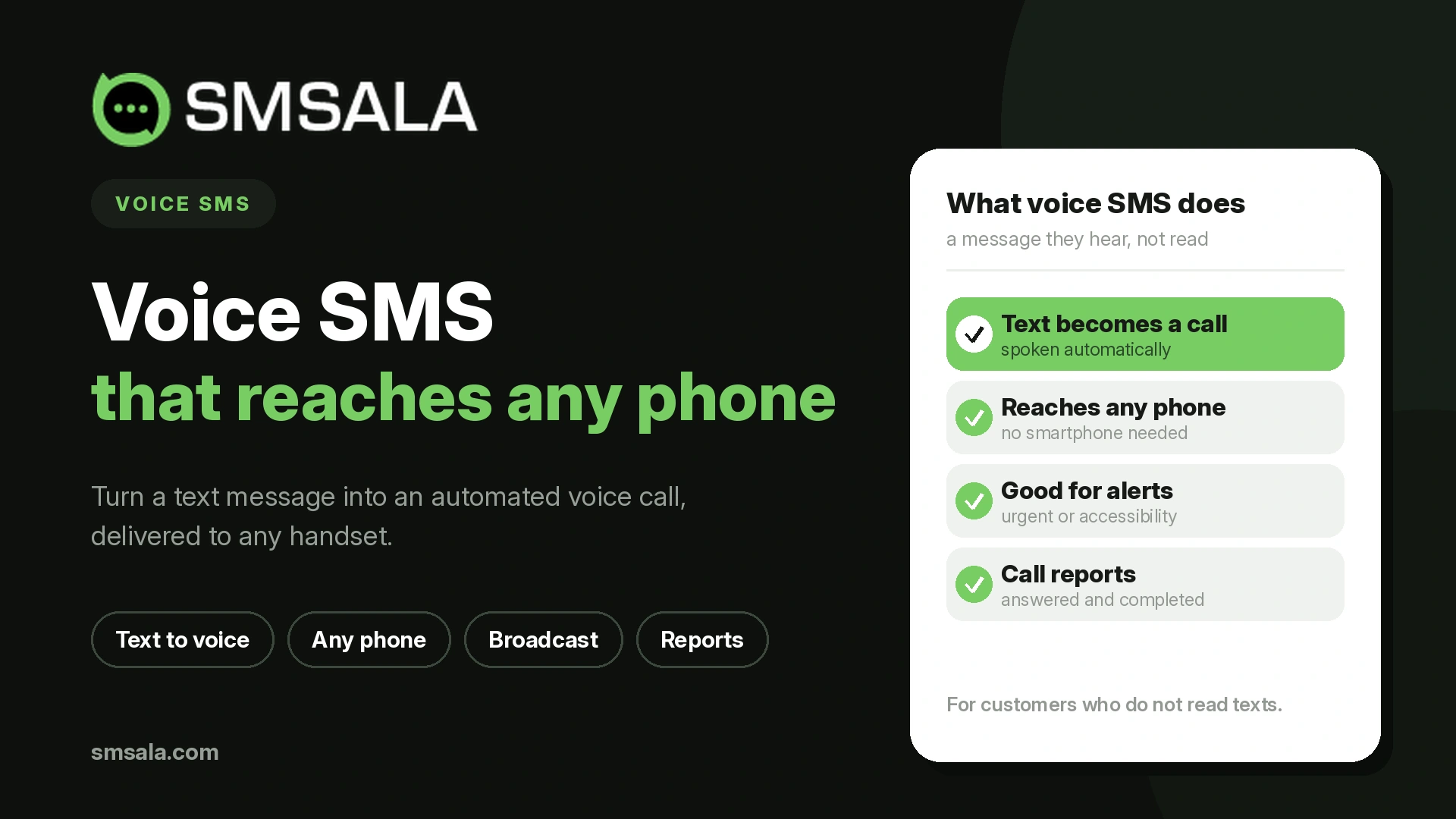 Voice SMS: What It Is, Who It Reaches, and When to Use It